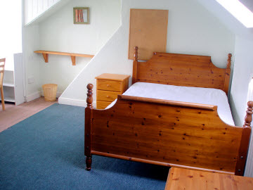 Attic bedroom.